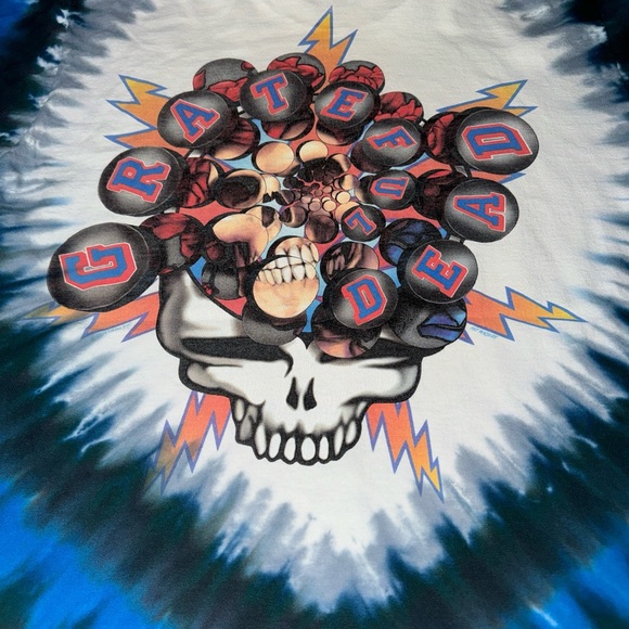 Vintage liquid blue Grateful Dead 1994 tour shirt - Picture 9 of 10